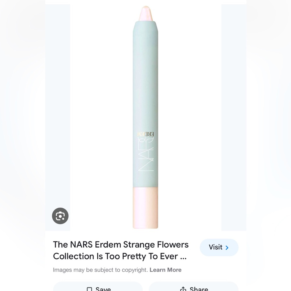 - Nars highlighting pencil, for eyes and cheeks, lips get a pearly shine ✨